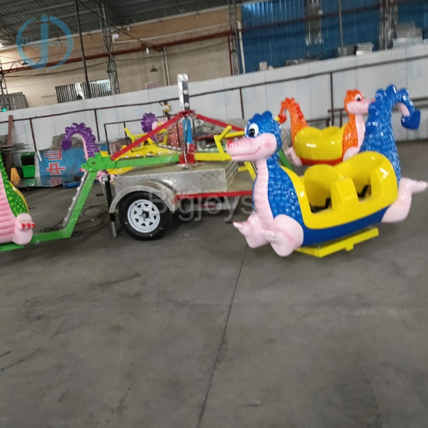 8 Seats Dragon Rides with Trailer