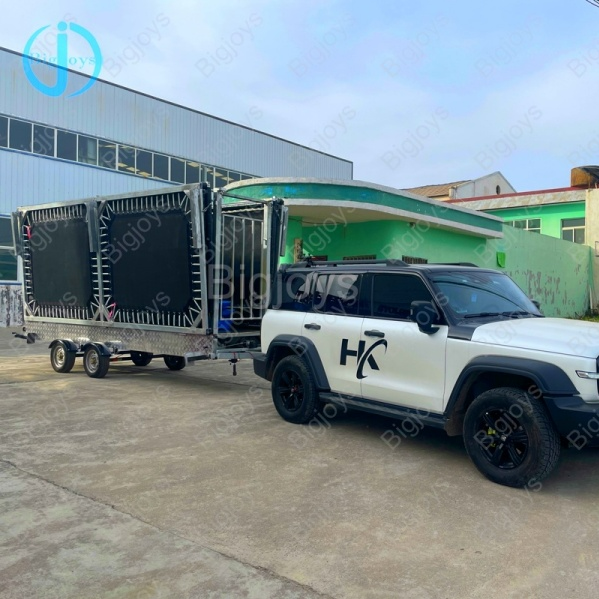 4 in 1Trampoline with Trailer