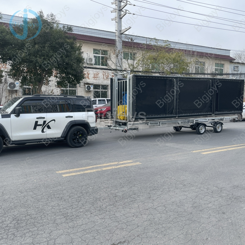 6 in 1Trampoline Park With Trailer
