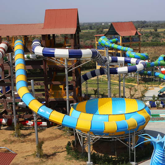 Thunder Bowl 40' Dia with 1400 mm Tunnel Float Slide