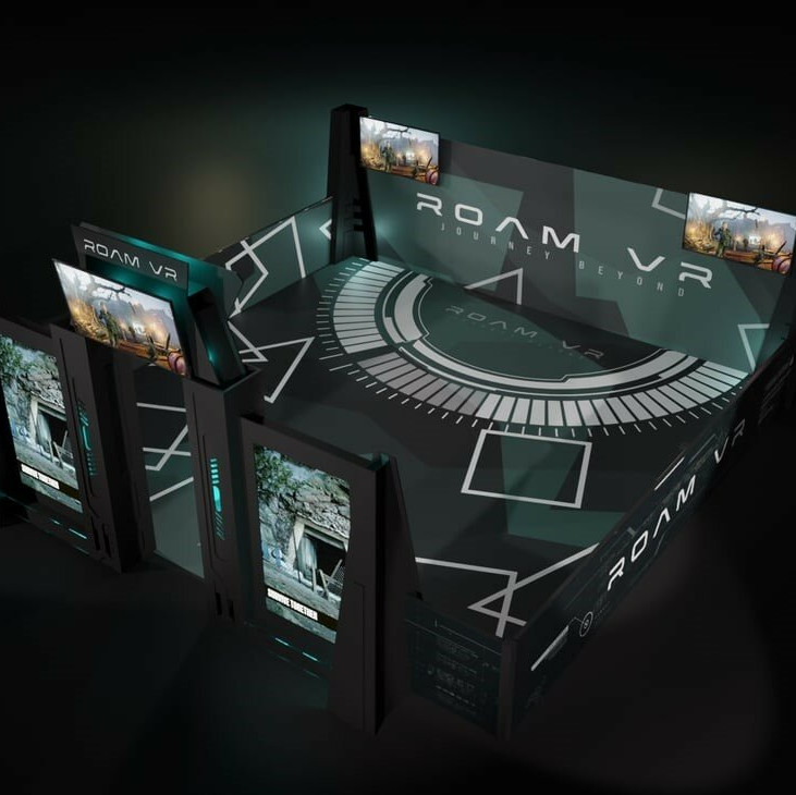 Free-Roam VR Arena System