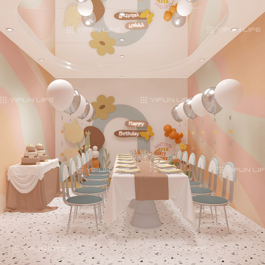 High-Quality Custom Indoor Children's Playground Cartoon Restaurant Indoor Kids Interactive Play Area
