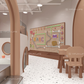High-Quality Custom Indoor Children's Playground Cartoon Restaurant Indoor Kids Interactive Play Area