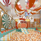 Circus Theme Kids Indoor Playground Equipment Soft Play Equipment Set  Kids Games Indoor Playground