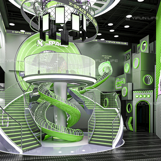 Customized Children's Soft Play One-stop Service Family Restaurant Indoor Playground