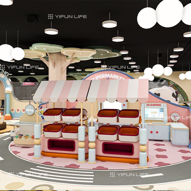 Qatar 400 square Meters Complete Design Kids Soft Play Equipment Kids Playground Indoor