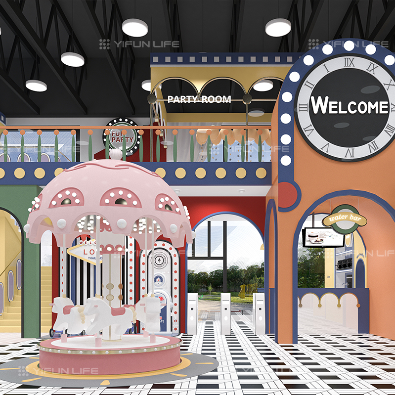 Indoor Play Equipment Interactive Games Children Slides Amusement Park Equipment Kids Games