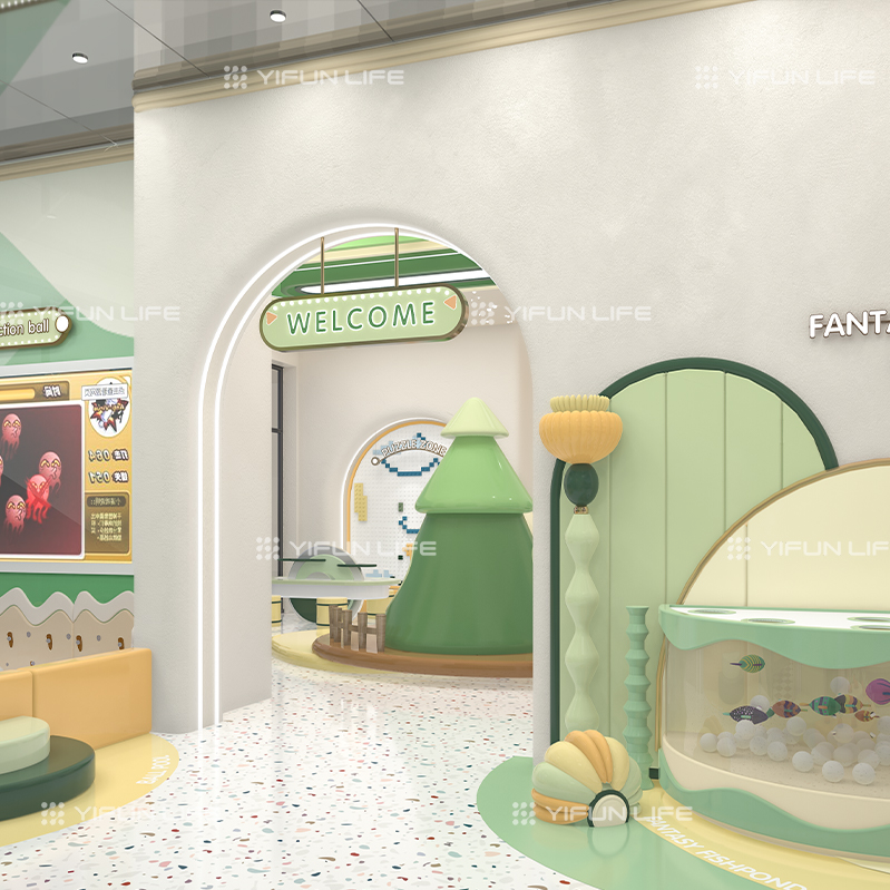 Equipment Prices Kids Play Area Indoor Playground Soft Play Children Slides Interactive Games