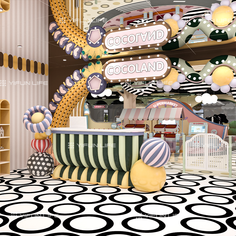 Qatar Middle East Theme Playground Equipment Kids Games Amusement Park Indoor Playground Equipment