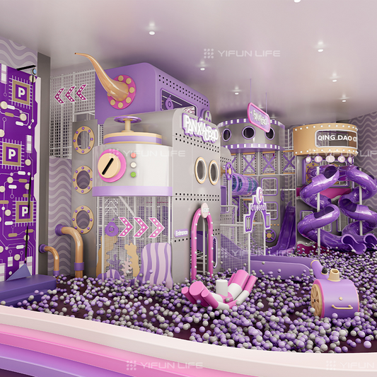 Ball Pool Funfair Amusement Equipment Set Indoor Indoor Playground Supplier Naughty Castle Manufacturer