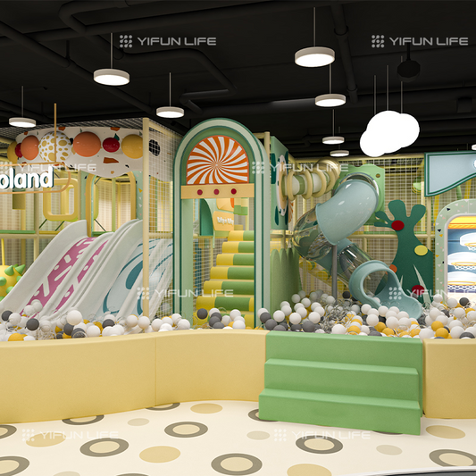 Qatar 400 square Meters Complete Design Kids Soft Play Equipment Kids Playground Indoor