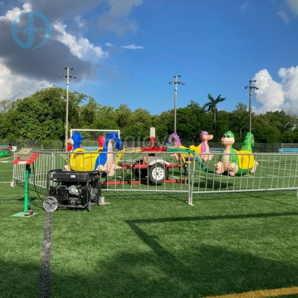 8 Seats Dragon Rides with Trailer