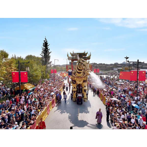 Giant Chinese Horse - Giant Mechanical Art Intallations